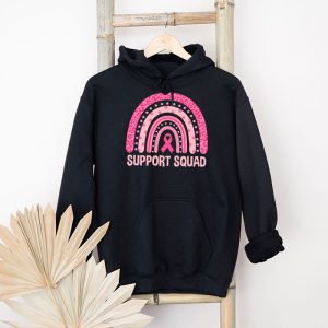 Support Squad Breast Cancer Awareness Survivor Pink Rainbow Hoodie 5 3