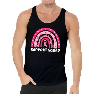 Support Squad Breast Cancer Awareness Survivor Pink Rainbow Tank Top 3 1