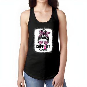 Support Squad Messy Bun Leopard Pink Breast Cancer Awareness Tank Top 1 3