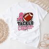 Tackle Breast Cancer Awareness Football Pink Ribbon Boys Kid T-Shirt