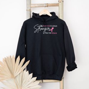 The Comeback Is Always Stronger Than Setback Breast Cancer Hoodie 10