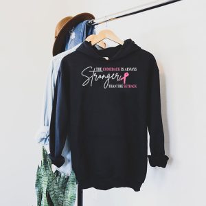 The Comeback Is Always Stronger Than Setback Breast Cancer Hoodie 11