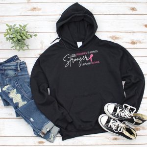 The Comeback Is Always Stronger Than Setback Breast Cancer Hoodie 6