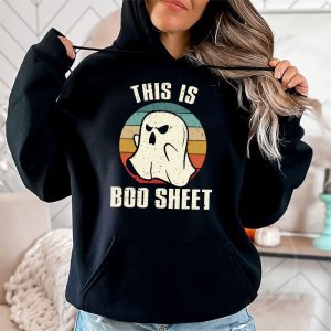 This Is Boo Sheet Ghost Retro Halloween Costume Men Women Hoodie 2 3