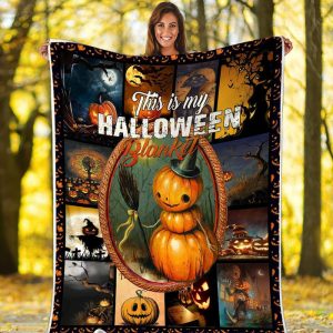 This Is My Halloween Fleece Blanket