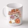 Tis The Season Fall Season Autumn Ghost Pumpkin Halloween Costume Coffee Mug