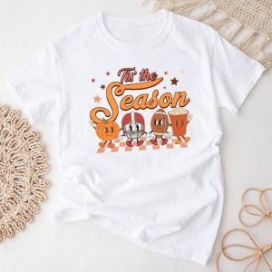 Thanksgiving Shirts For Family Tis The Season Pumpkin Leaf Latte Special T-Shirt 2
