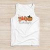 Tis The Season Pumpkin Leaf Latte Fall Thanksgiving Football Tank Top