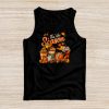 Tis The Season Pumpkin Leaf Latte Fall Thanksgiving Football Tank Top