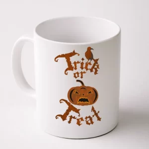 Trick Or Treat Pumpkin Halloween Coffee Mug