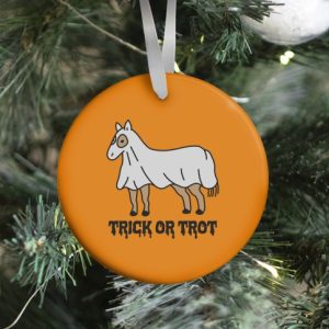 Trick Or Trot Ornament