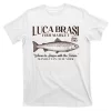 Vintage Luca Brasi Fish Market Since 1945 Where He Sleeps With The Fishes Unisex T-Shirt For Adult Kids