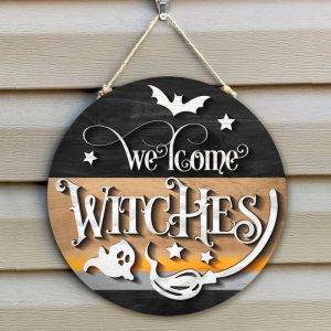 Welcome Witches Door Hanger