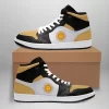 Argentina High Sneakers Air Jordan 1 - Retro Gold Toe JD1 Shoes