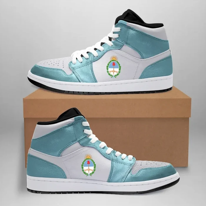 Argentina High Sneakers Air Jordan 1 - Turbo Green JD1 Shoes