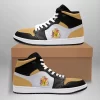 Barbados High Sneakers Air Jordan 1 - Retro Gold Toe JD1 Shoes