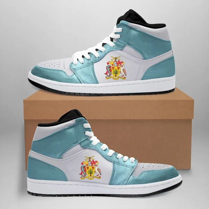 Barbados High Sneakers Air Jordan 1 - Turbo Green JD1 Shoes