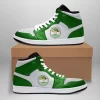 Belize High Sneakers Air Jordan 1 - Pine Green JD1 Shoes
