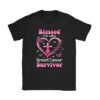 Blessed To Be Called Breast Cancer Survivor Pink Butterfly T-Shirt
