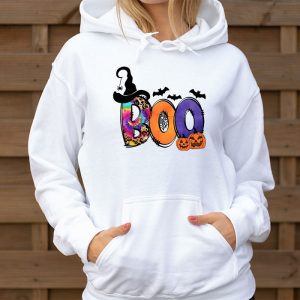 Boo Halloween Costume Spiders Ghosts Pumkin Witch Hat Hoodie 3 7