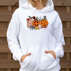 Boo Halloween Costume Spiders Ghosts Pumkin Witch Hat Hoodie 3 9