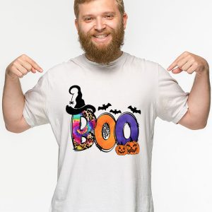 Boo Halloween Costume Spiders Ghosts Pumkin Witch Hat T Shirt 3 1