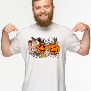Boo Halloween Costume Spiders Ghosts Pumkin Witch Hat T Shirt 3 3