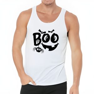 Boo Halloween Costume Spiders Ghosts Pumkin Witch Hat Tank Top 3