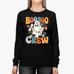 Boo boo Crew Nurse Halloween Ghost Costume Womens Longsleeve Tee 2 2