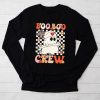 Boo boo Crew Nurse Halloween Ghost Costume Womens Longsleeve Tee