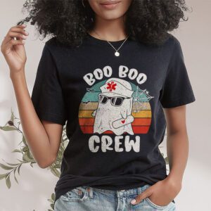 Boo boo Crew Nurse Halloween Ghost Costume Womens T Shirt 1 4