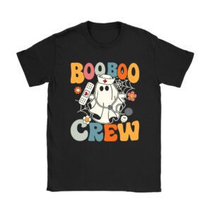 Boo boo Crew Nurse Halloween Ghost Costume Womens T-Shirt