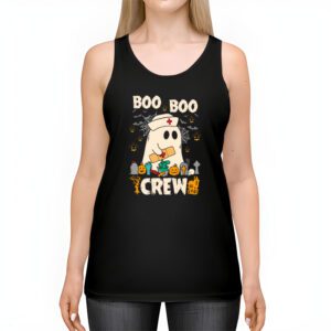 Boo boo Crew Nurse Halloween Ghost Costume Womens Tank Top 2 3