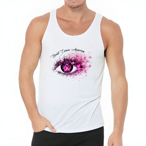 Breast Cancer Awareness Eye Butterfly Ribbon Women Tank Top 3 2