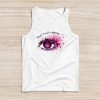 Breast Cancer Awareness Eye Butterfly Ribbon Women Tank Top