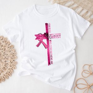 Pink Breast Cancer Shirts Christian Verse Perfect Gift T-Shirt