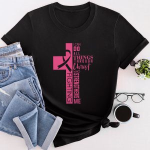 Pink Breast Cancer Shirts Christian Verse Perfect Gift T-Shirt