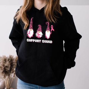 Breast Cancer Awareness Shirt For Women Gnomes Support Squad Hoodie 3 2