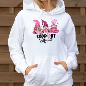 Breast Cancer Awareness Shirt For Women Gnomes Support Squad Hoodie 3 6