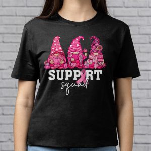 Breast Cancer Awareness Shirt For Women Gnomes Support Squad T Shirt 3 1