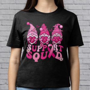 Breast Cancer Awareness Shirt For Women Gnomes Support Squad T Shirt 3 3