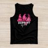 Breast Cancer Awareness Shirt For Women Gnomes Support Squad Tank Top