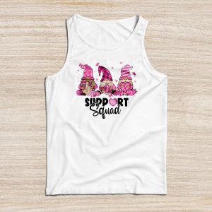 Breast Cancer Awareness Shirts For Women Gnomes Support Squad Special Tank Top