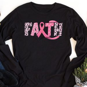 Breast Cancer Faith Breast Cancer Awareness Longsleeve Tee 1 1