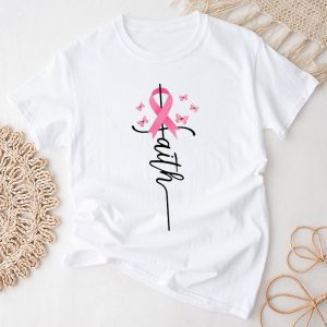 Breast Cancer Faith Breast Cancer Awareness T Shirt 1
