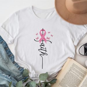 Breast Cancer Awareness Shirt Faith Perfect Gift T-Shirt