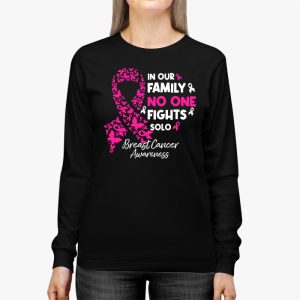 Breast Cancer Support Family Women Breast Cancer Awareness Longsleeve Tee 3 2