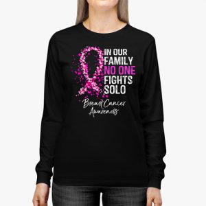 Breast Cancer Support Family Women Breast Cancer Awareness Longsleeve Tee 3 6