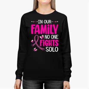 Breast Cancer Support Family Women Breast Cancer Awareness Longsleeve Tee 3 7