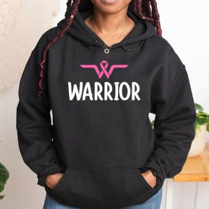 Breast Cancer Warrior Breast Cancer Awareness Pink Ribbon Hoodie 1 3